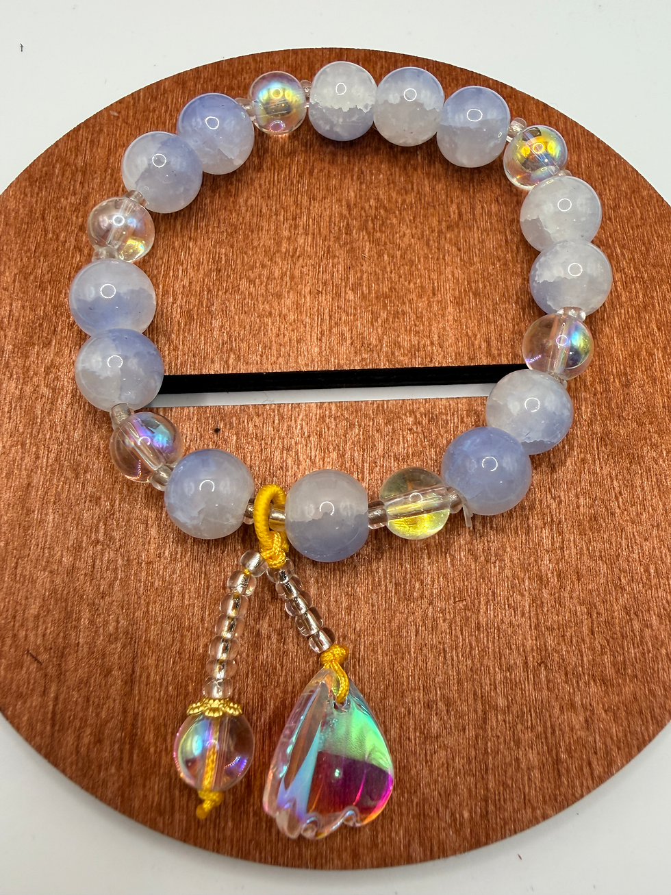 Thumbnail: Azure Lyric Flexible Charm Bracelet