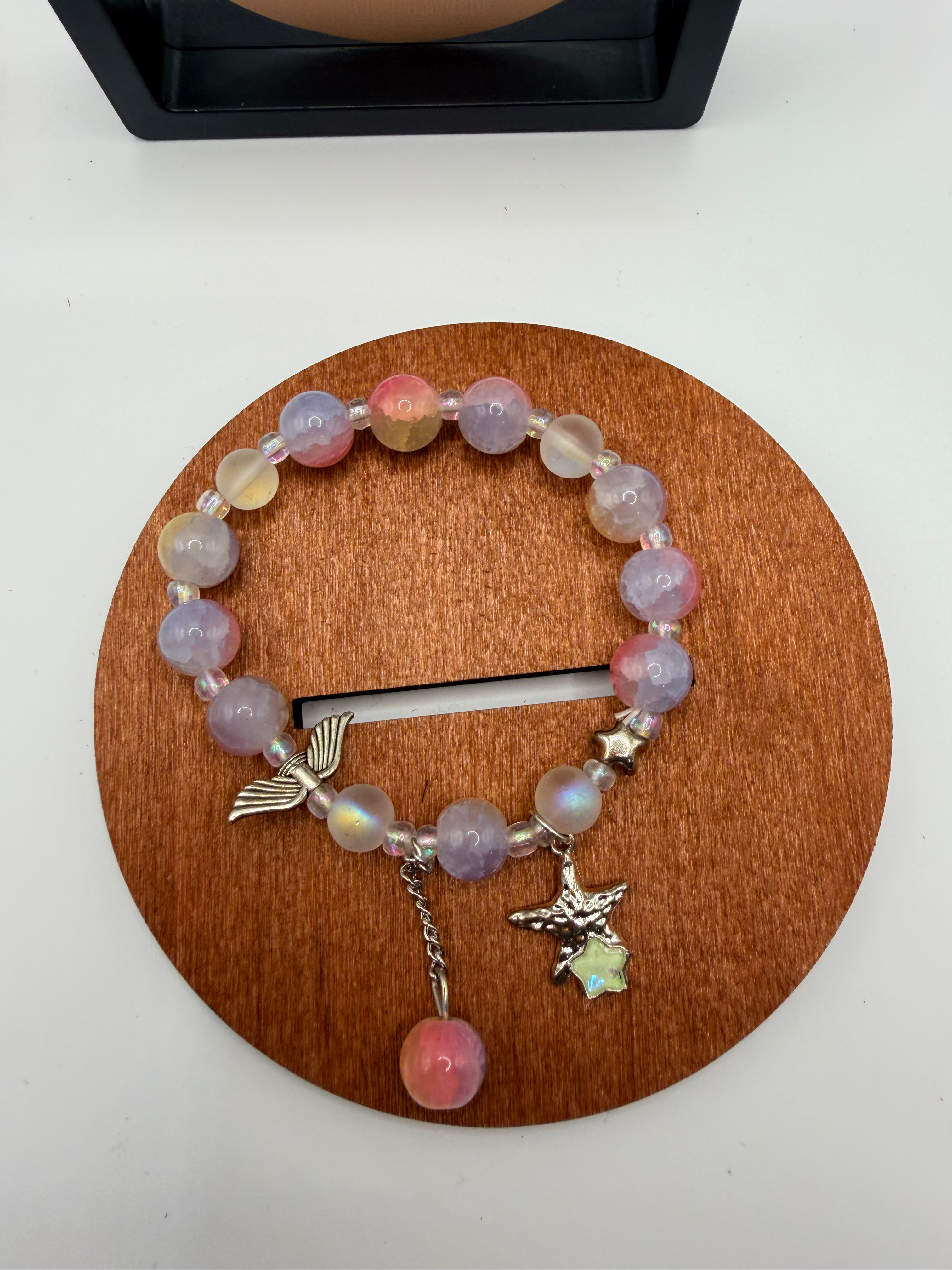 Prismatic Charm Flexible Charm Bracelet