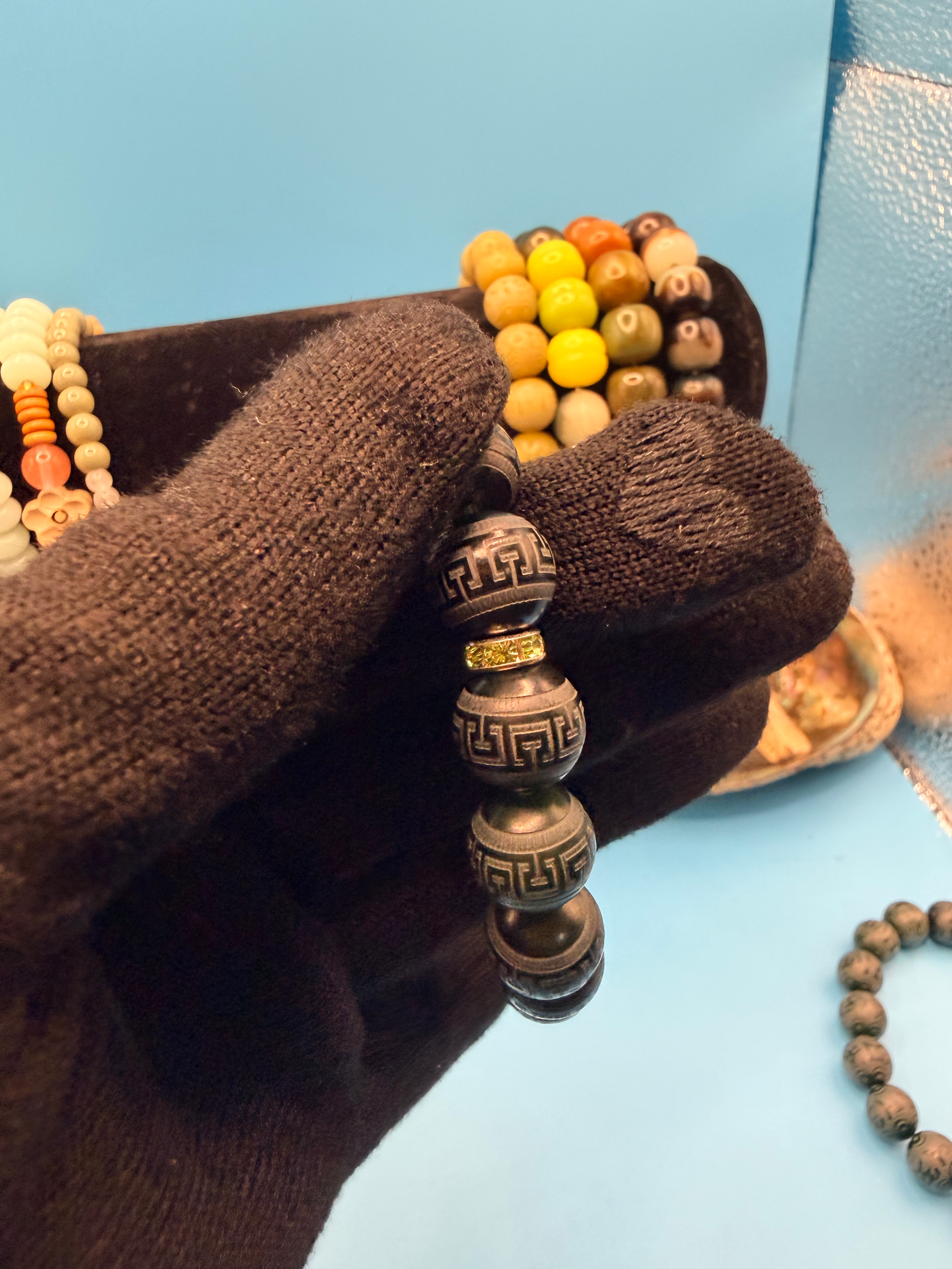 Emerald Aurora Bodhi Bracelet