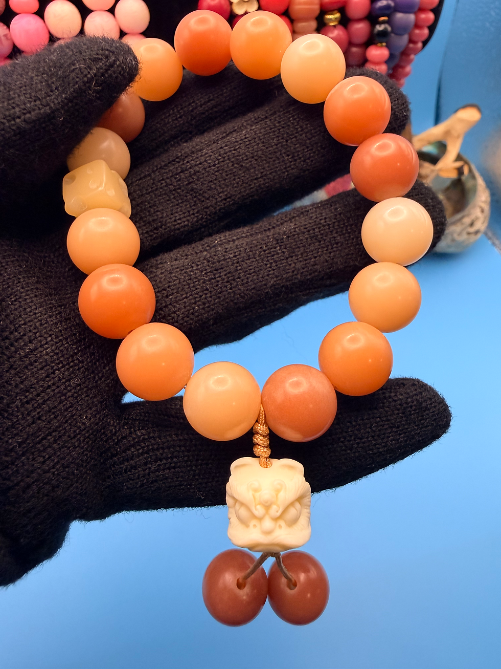 Thumbnail: Rose Gleam Bodhi Bracelet
