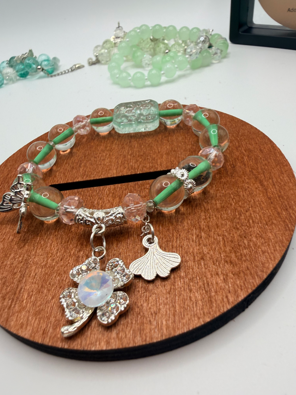 Thumbnail: Emerald Dawn Flexible Charm Bracelet