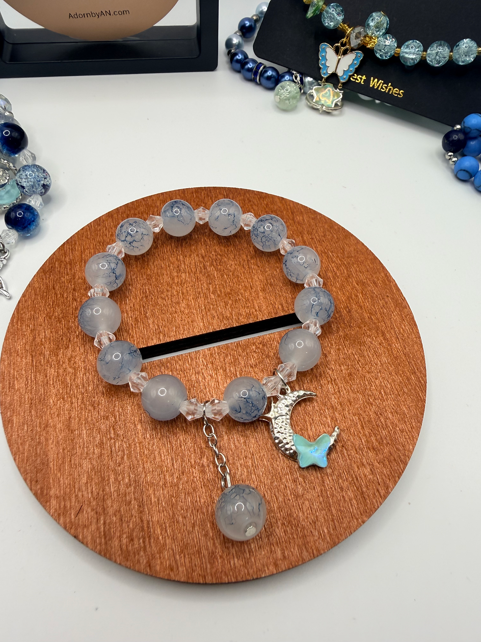 Thumbnail: Azure Echo Flexible Charm Bracelet