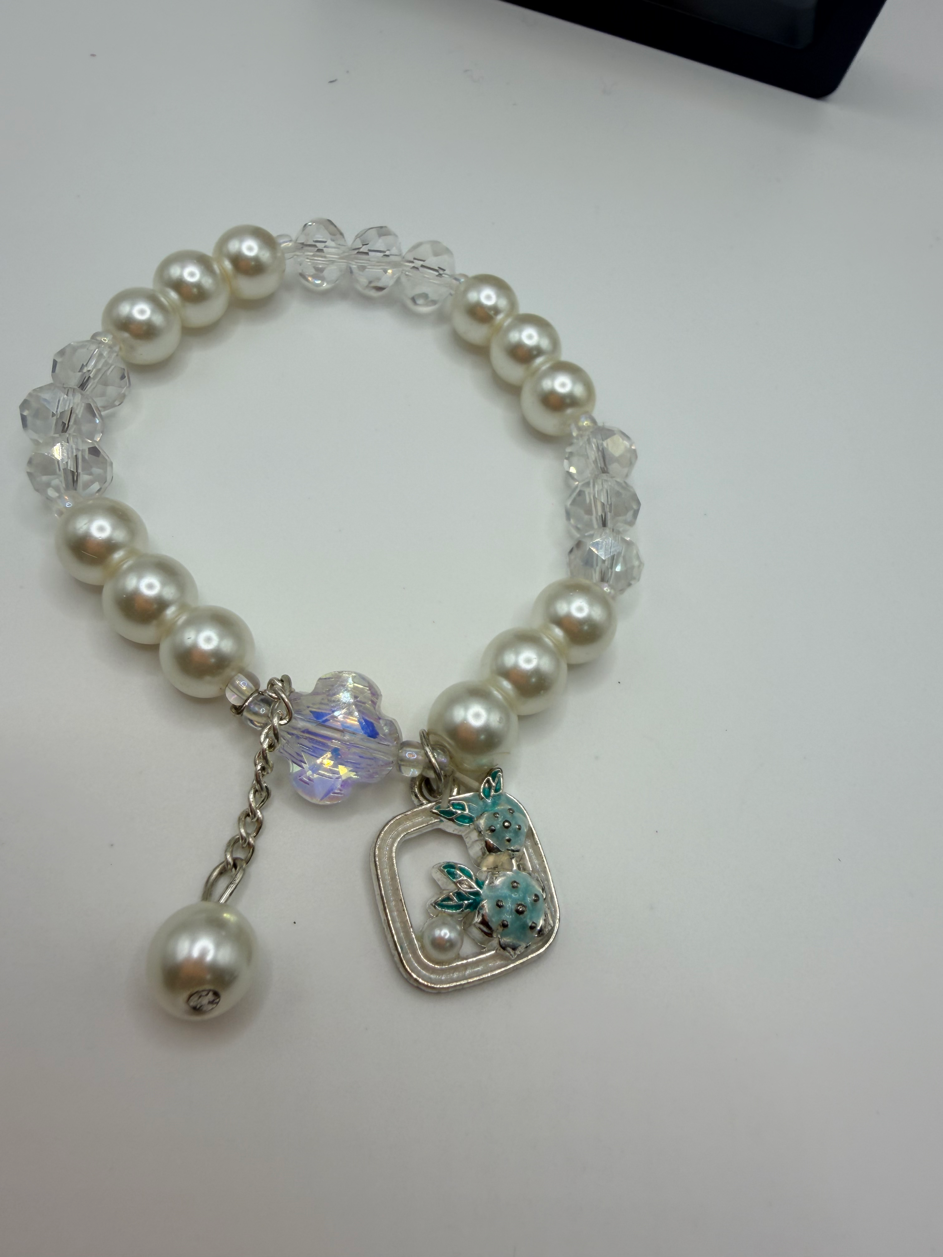 Pearl Aurora Flexible Charm Bracelet