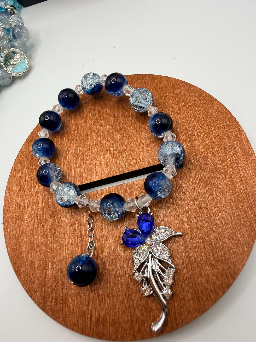 Thumbnail: Azure Aurora Flexible Charm Bracelet
