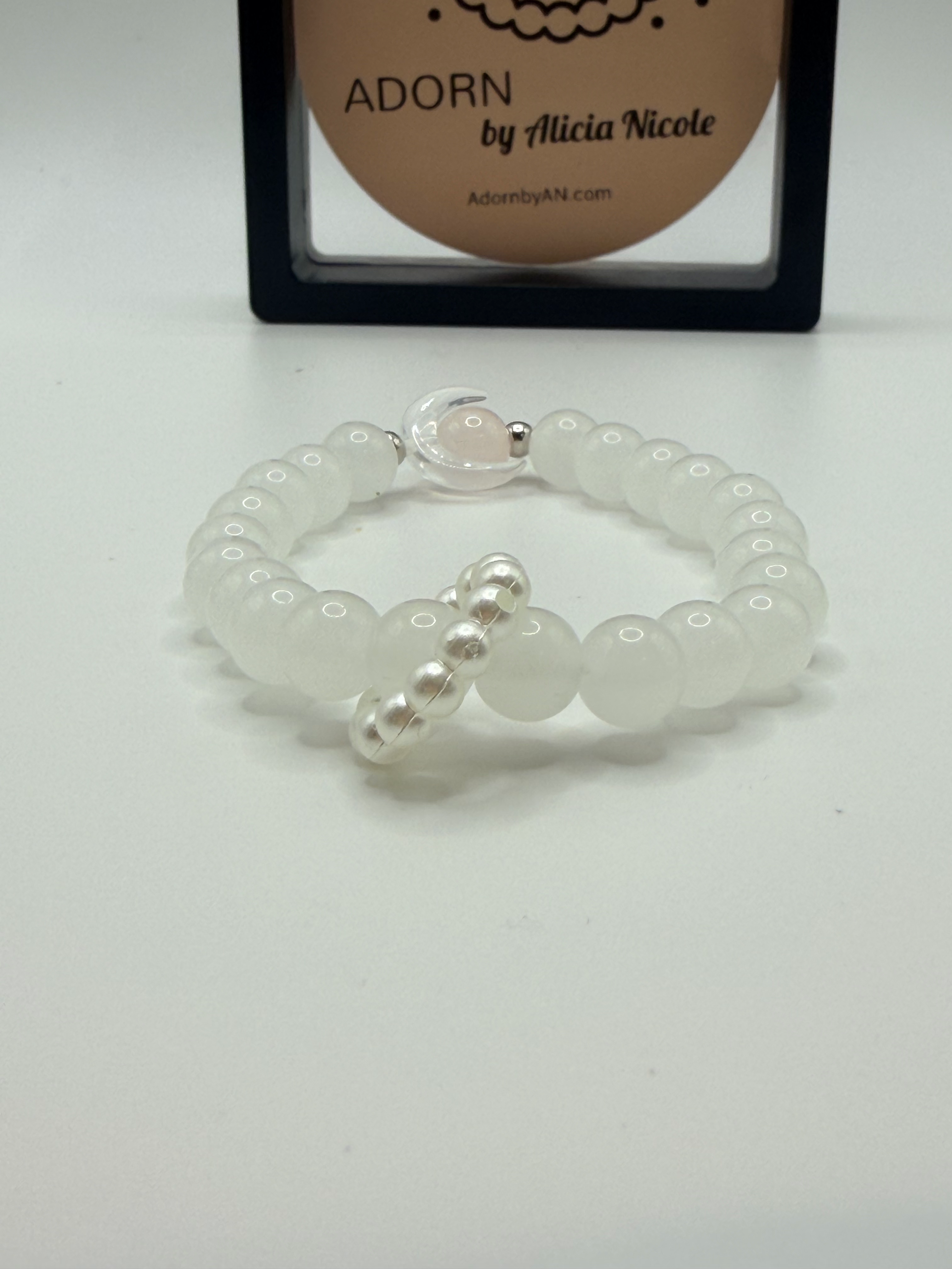 Pearl Bloom Flexible Charm Bracelet