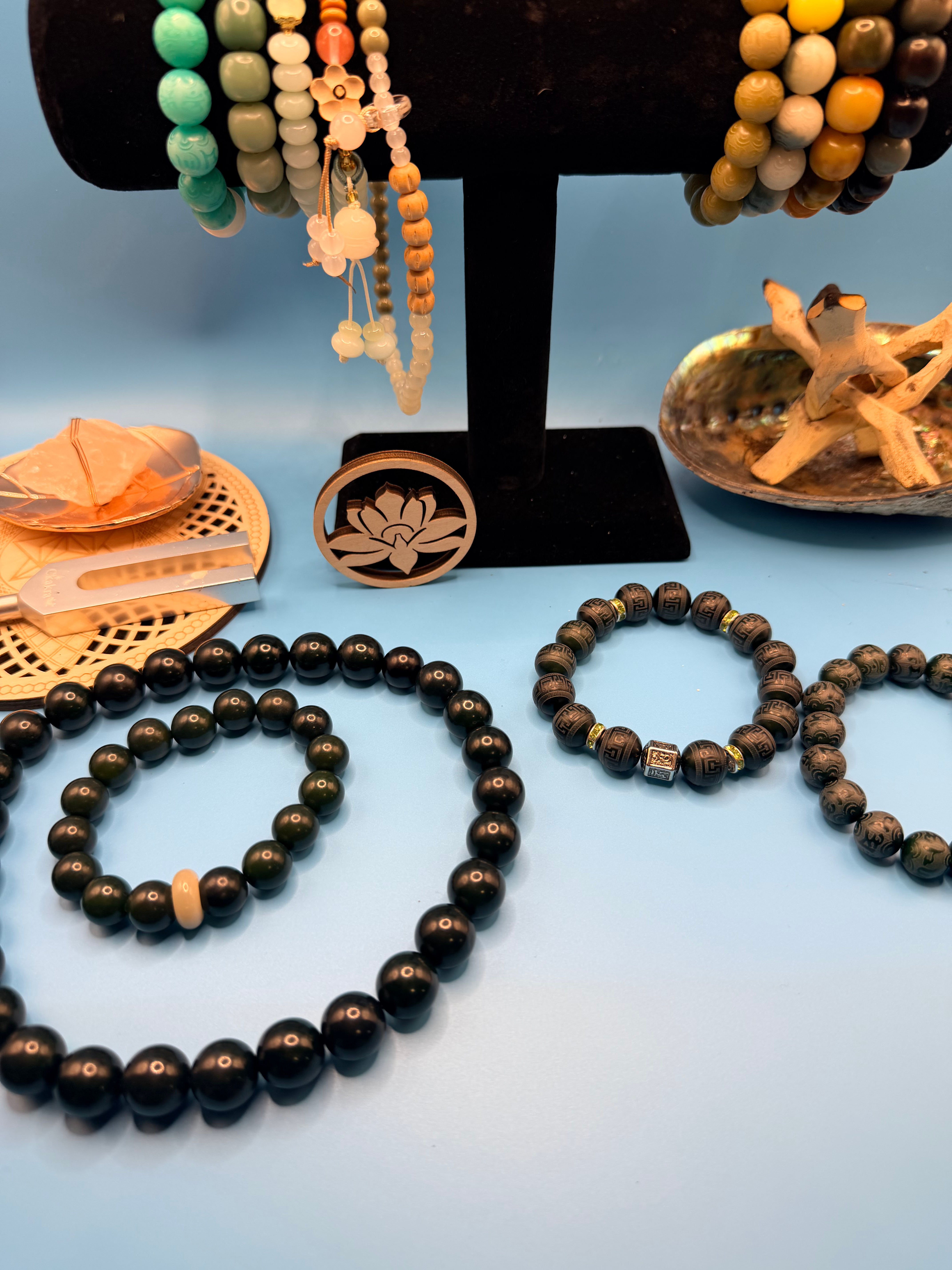Emerald Petal Bodhi Bracelet