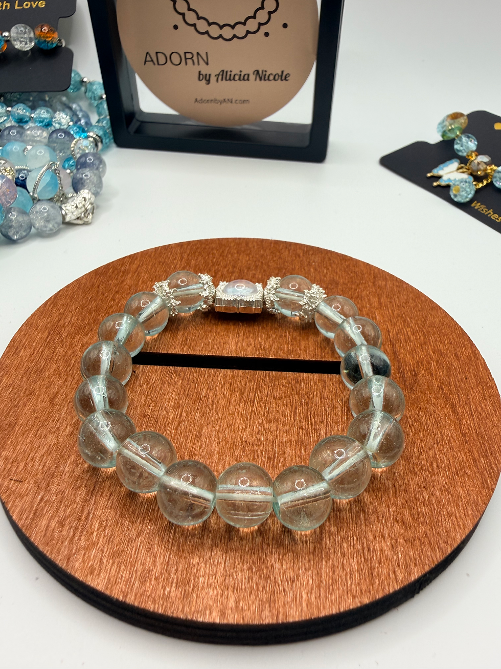 Thumbnail: Azure Ember Flexible Charm Bracelet
