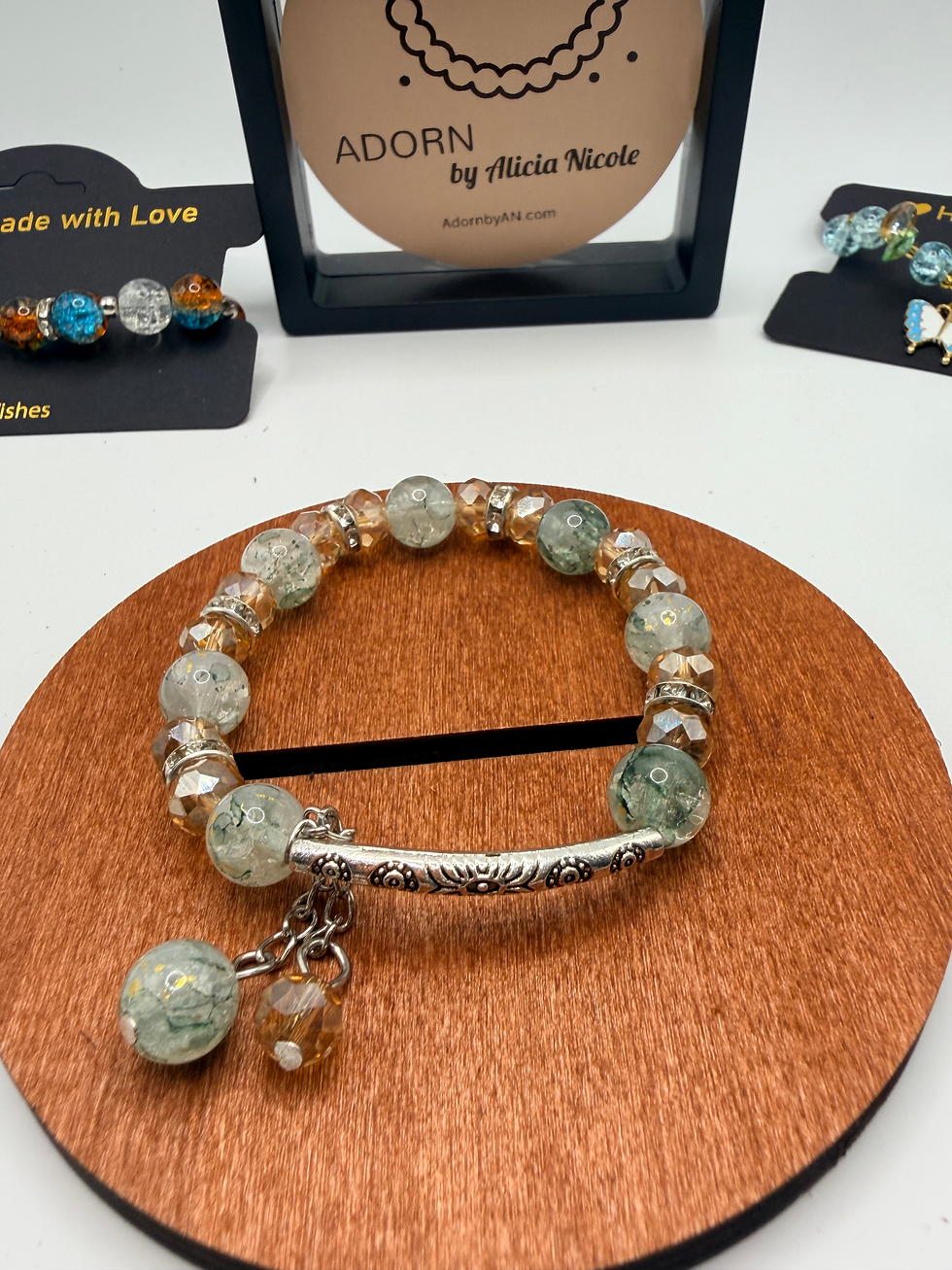 Thumbnail: Azure Charm Flexible Charm Bracelet