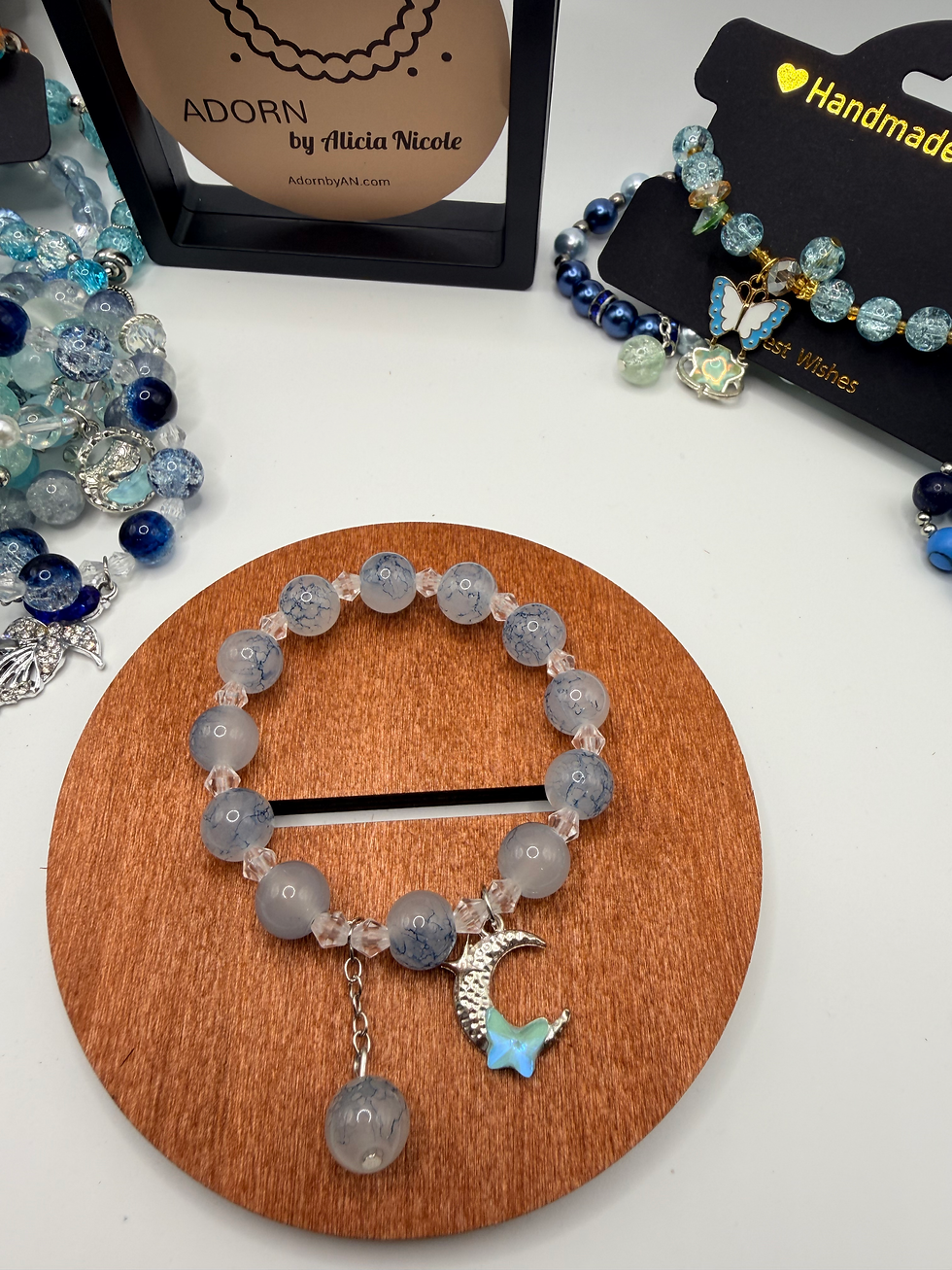 Thumbnail: Azure Echo Flexible Charm Bracelet