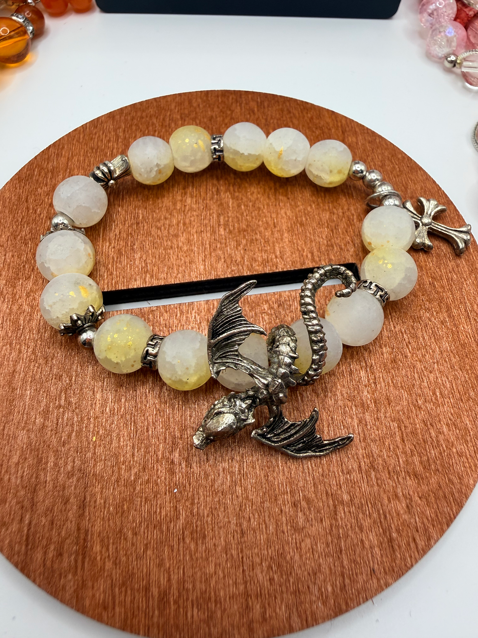 Thumbnail: Dragon's Breath Ember Flexible Charm Bracelet
