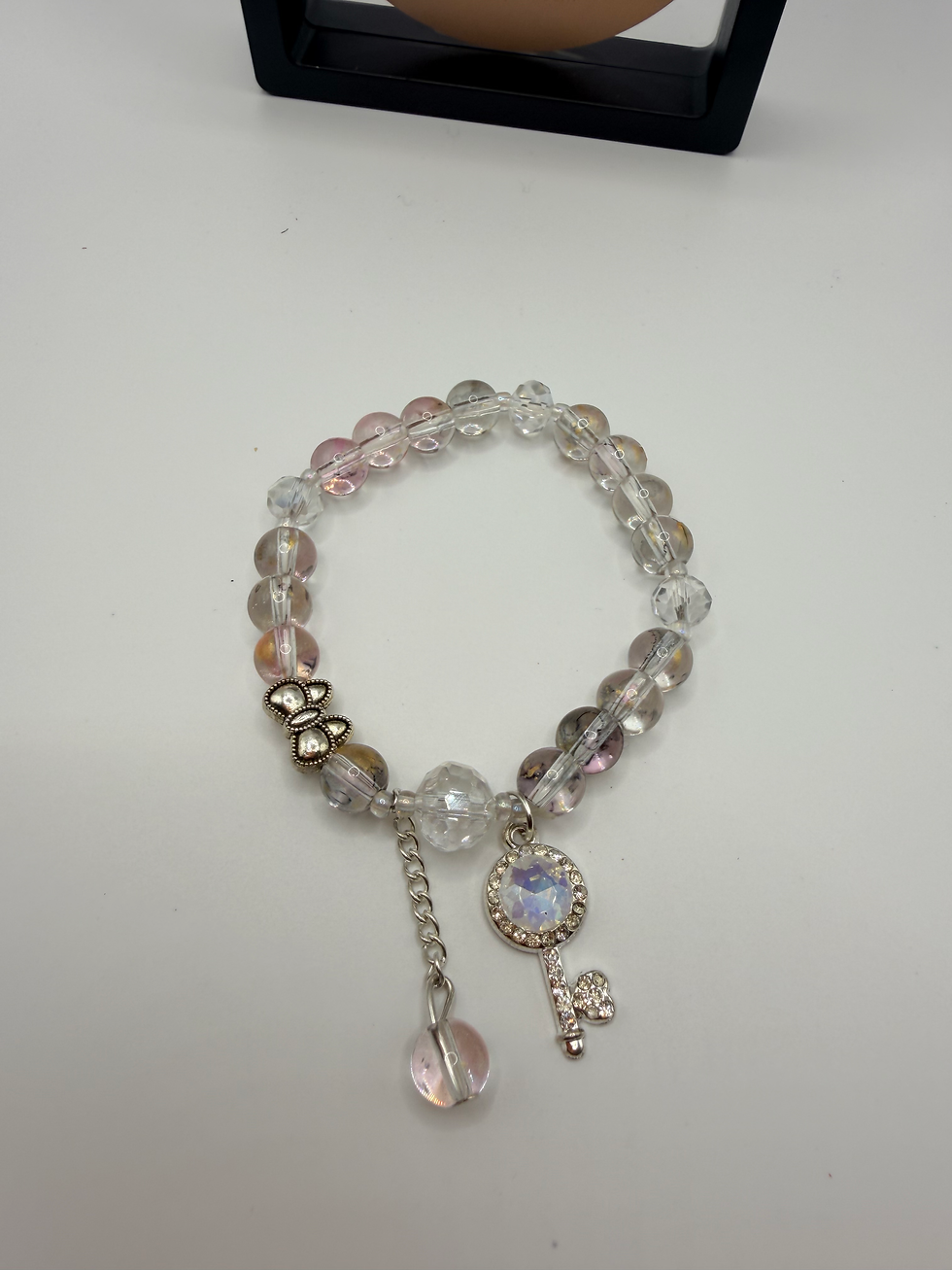 Thumbnail: Onyx Velvet Flexible Charm Bracelet