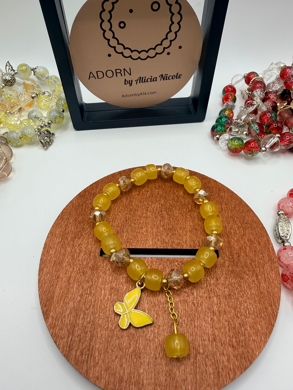 Thumbnail: Golden Tide Flexible Charm Bracelet