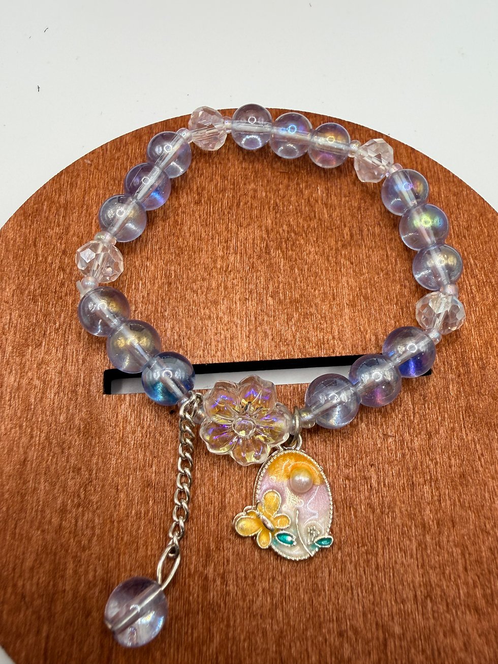 Thumbnail: Azure Muse Flexible Charm Bracelet
