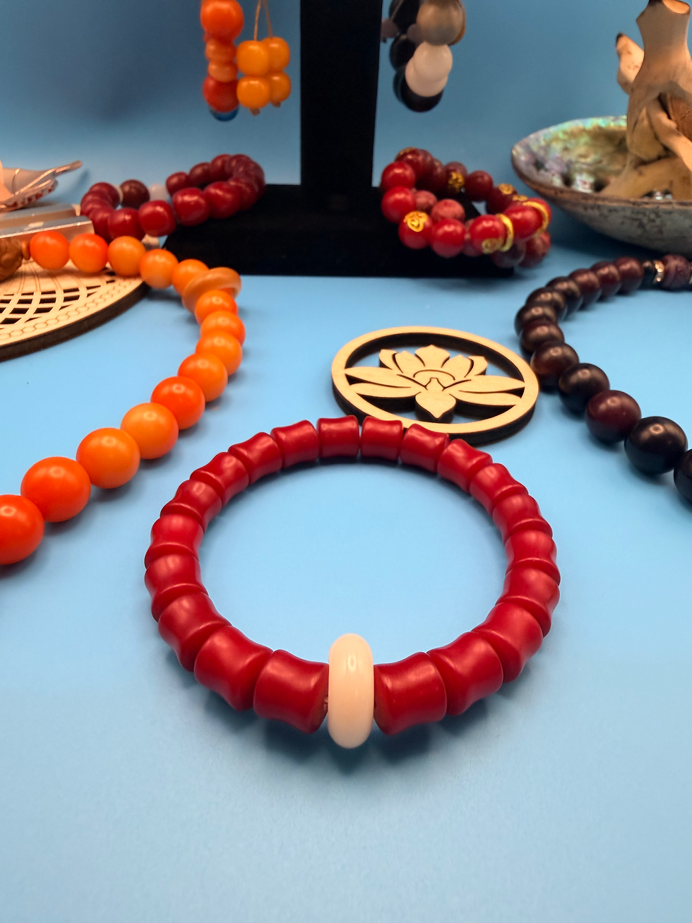 Thumbnail: Crimson Tide Bodhi Bracelet