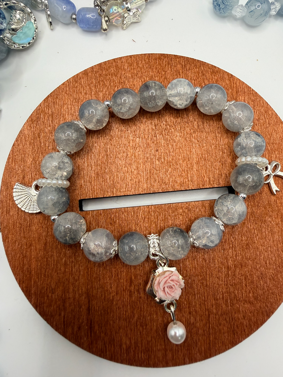 Thumbnail: Azure Breeze Flexible Charm Bracelet