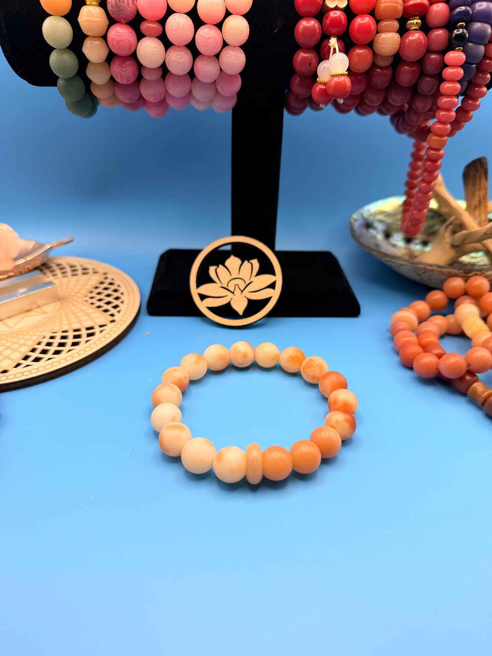 Thumbnail: Rose Dawn Bodhi Bracelet