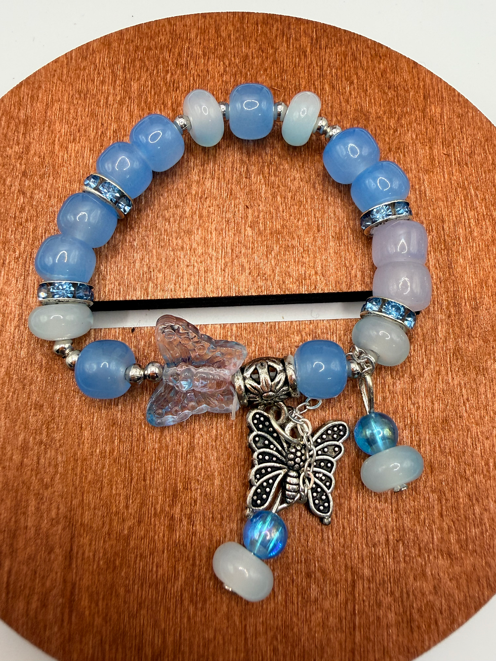 Thumbnail: Azure Glow Flexible Charm Bracelet