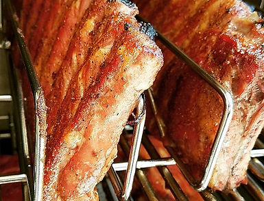 Memorial Day weekend ribs coming along n