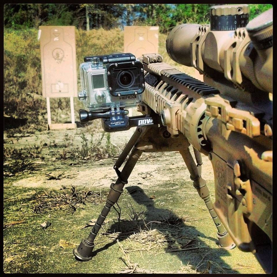 Thumbnail: "The Witness" GoPro Side Picatinny rail Mount