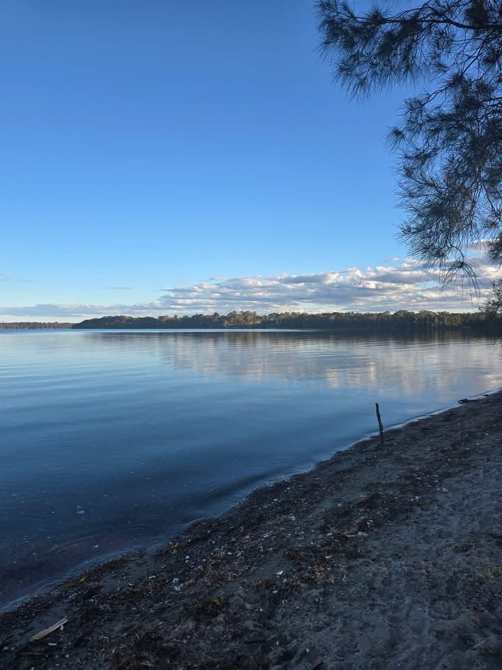 Stunning afternoon over Lake Macquarie 💙