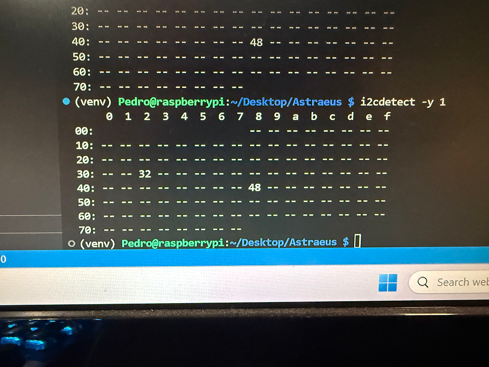 Detecting The ADC as well as the Huskylens