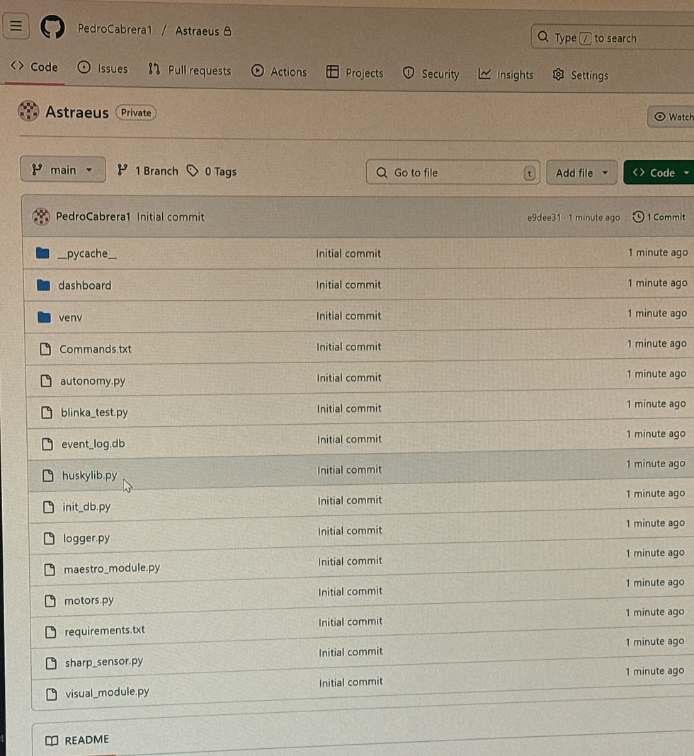 Initial Commit in Git