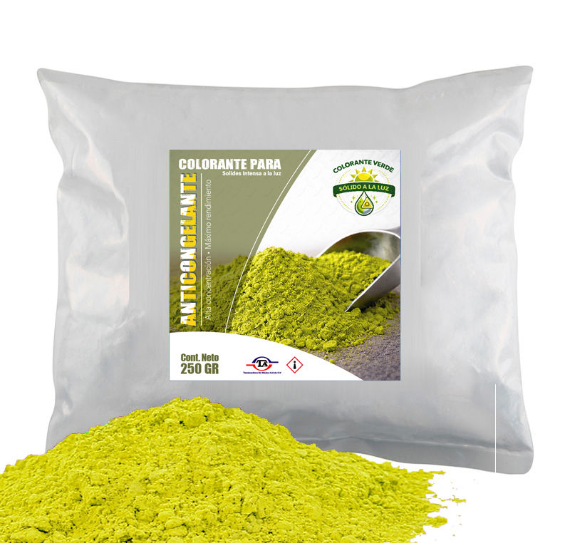 Colorante Para Anticongelante Verde Solides Intensa 250 Gr
