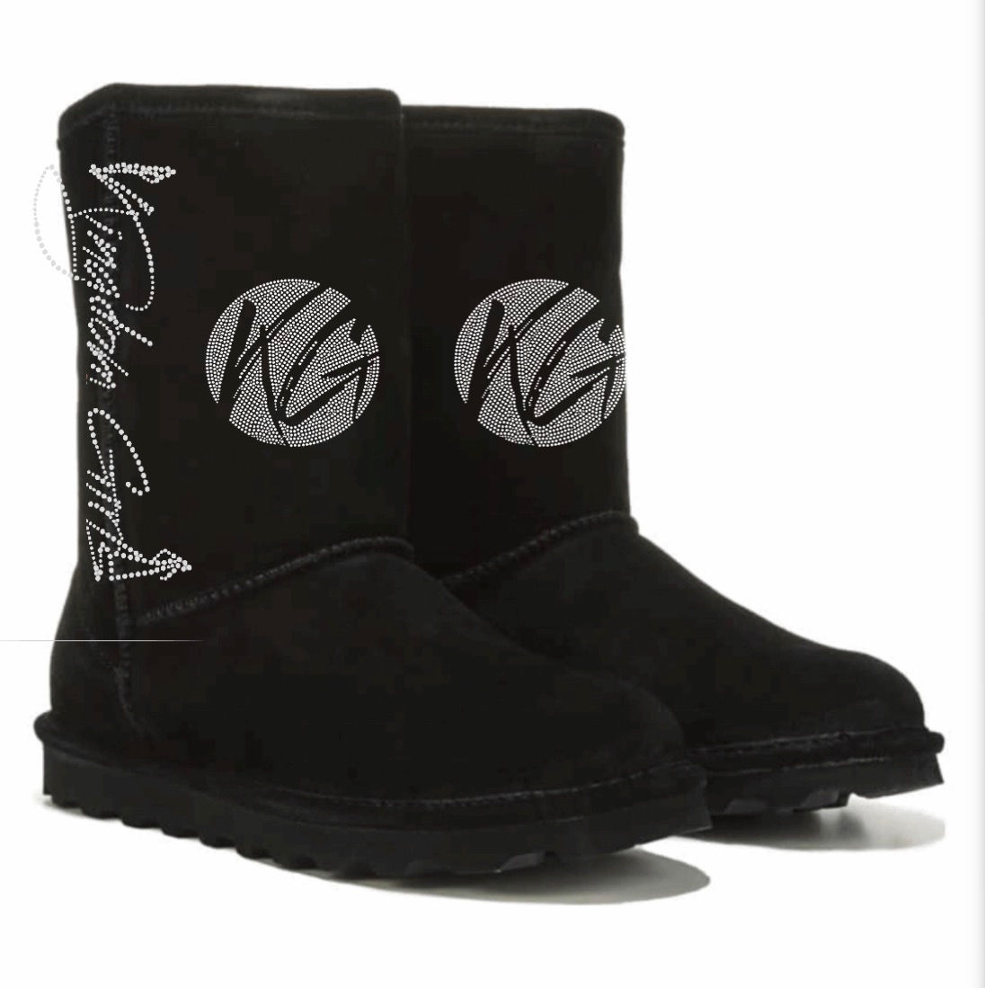 KINGDOM GIRLZ BLING SUEDE BOOTS
