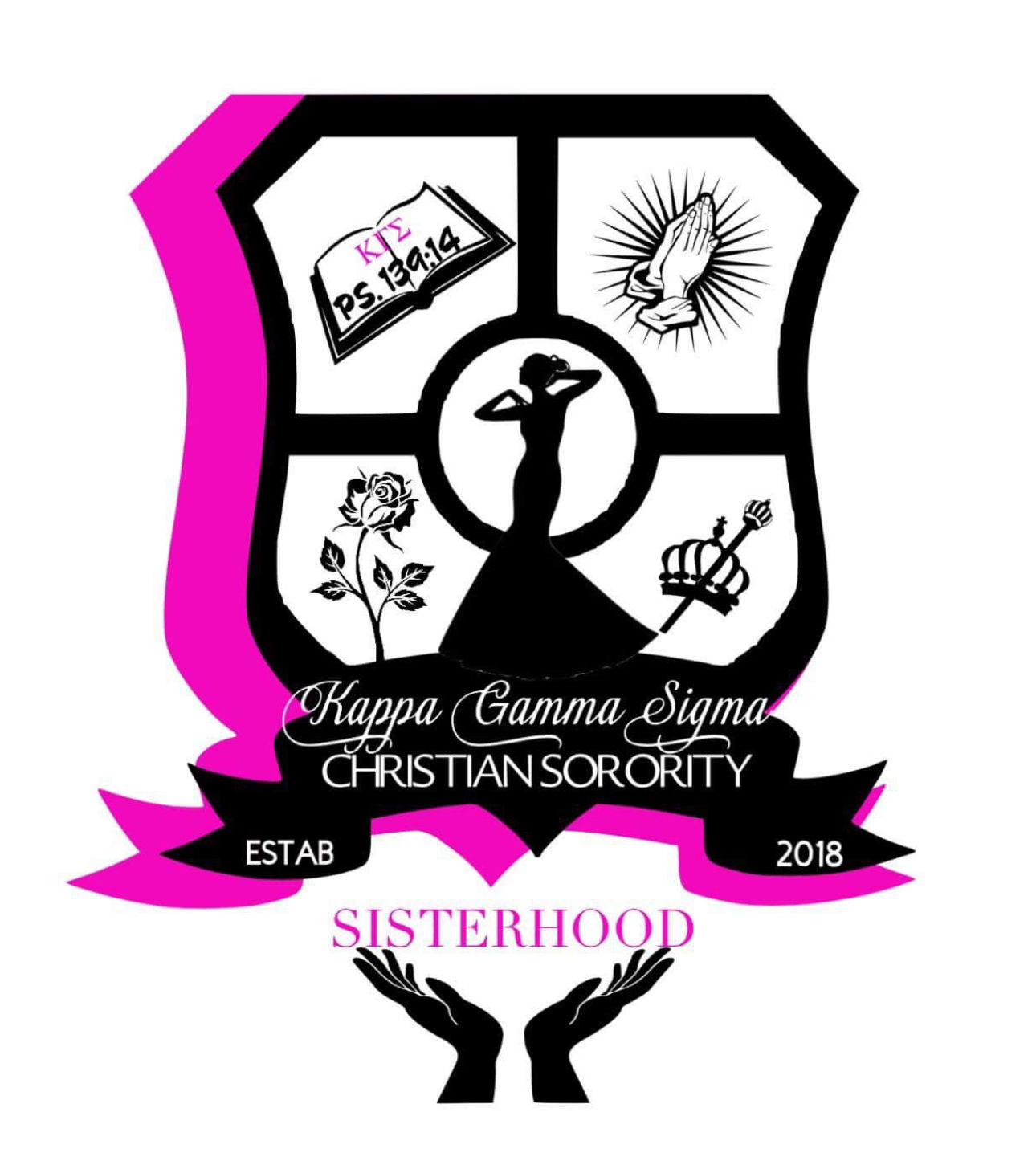 EMBROIDERED KGS CREST W/ STITCHING 