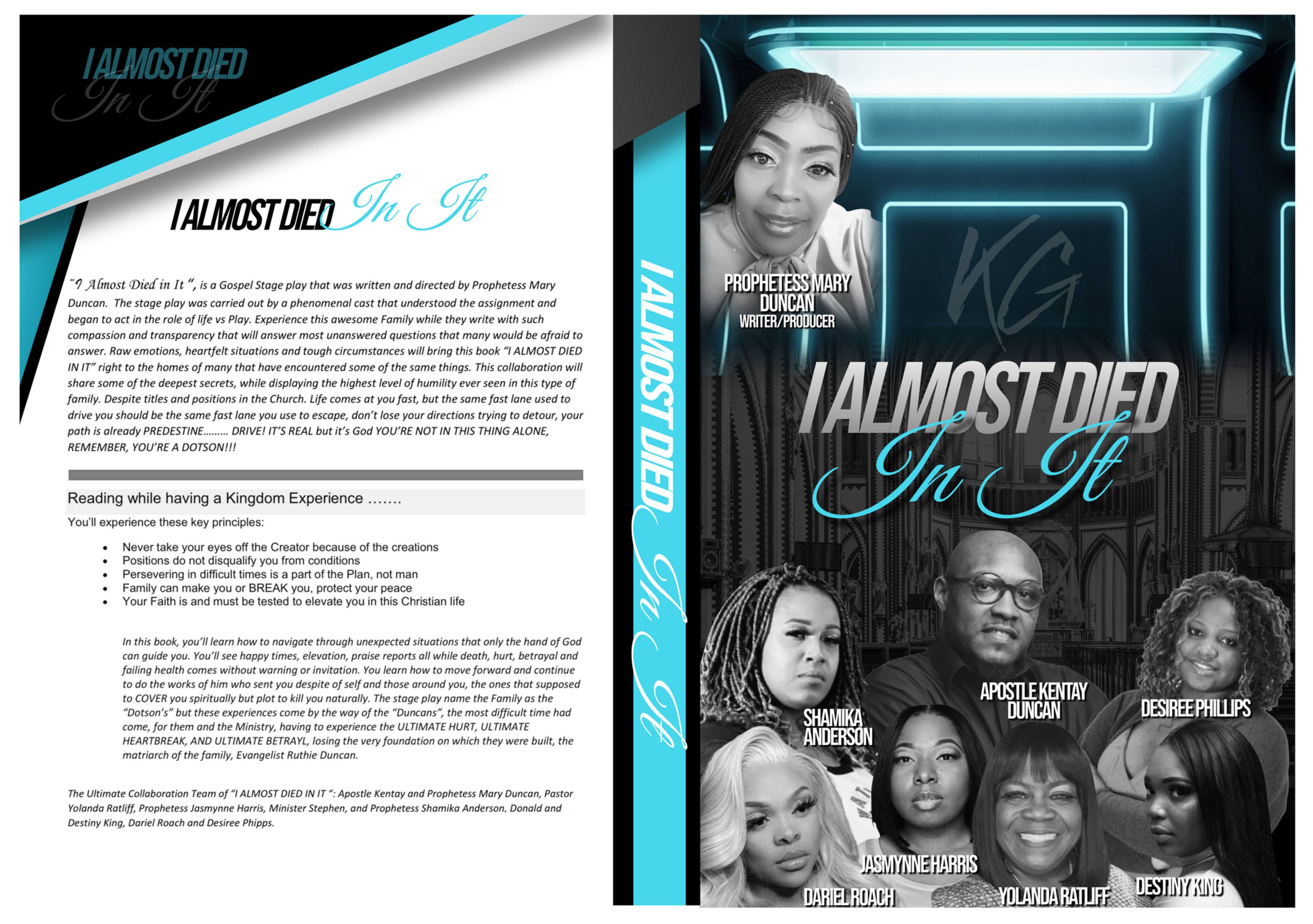 I ALMOST DIED IN IT “ COLLABORATION BOOK