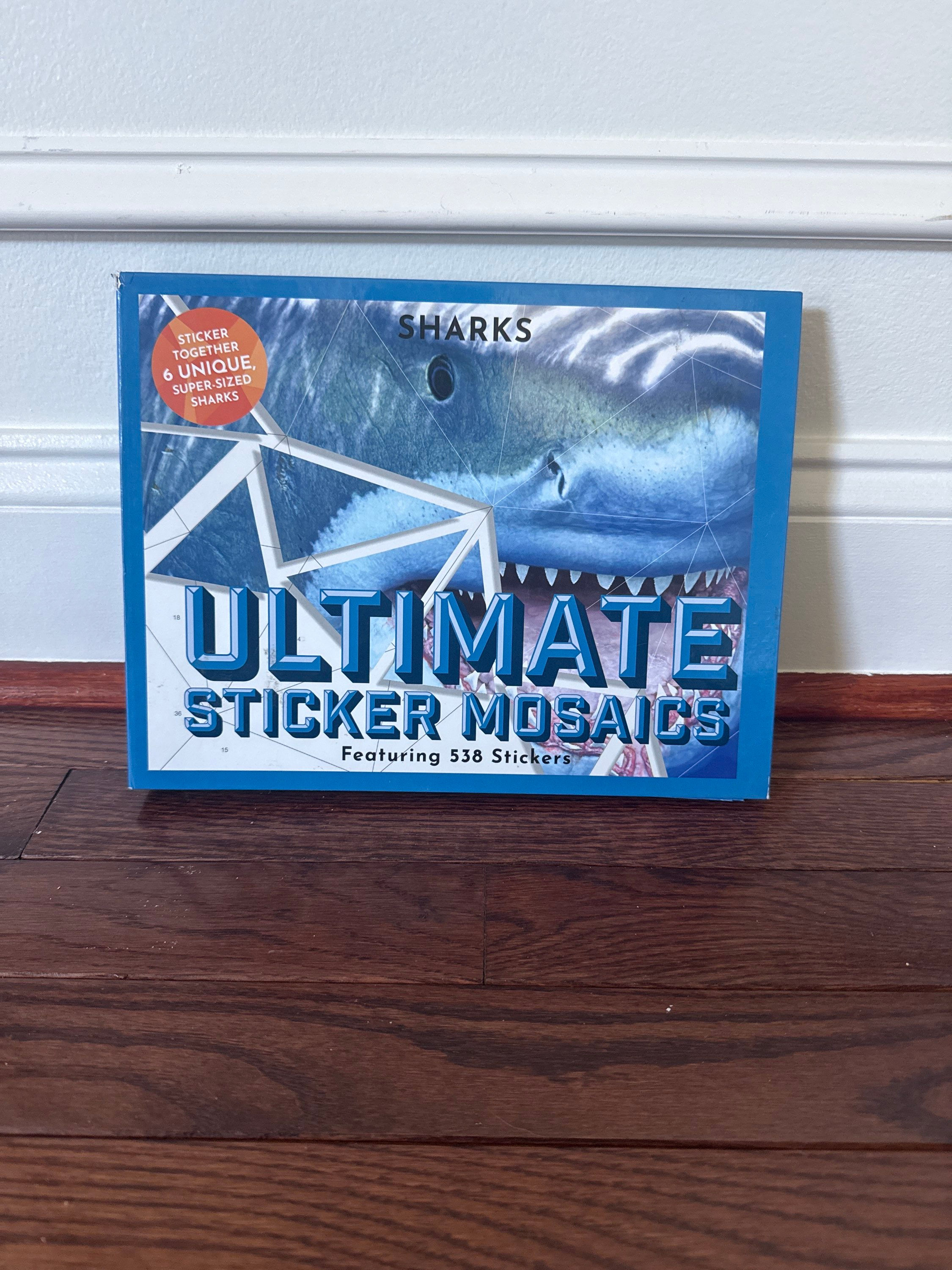Sharks Ultimate Sticker Mosaics 