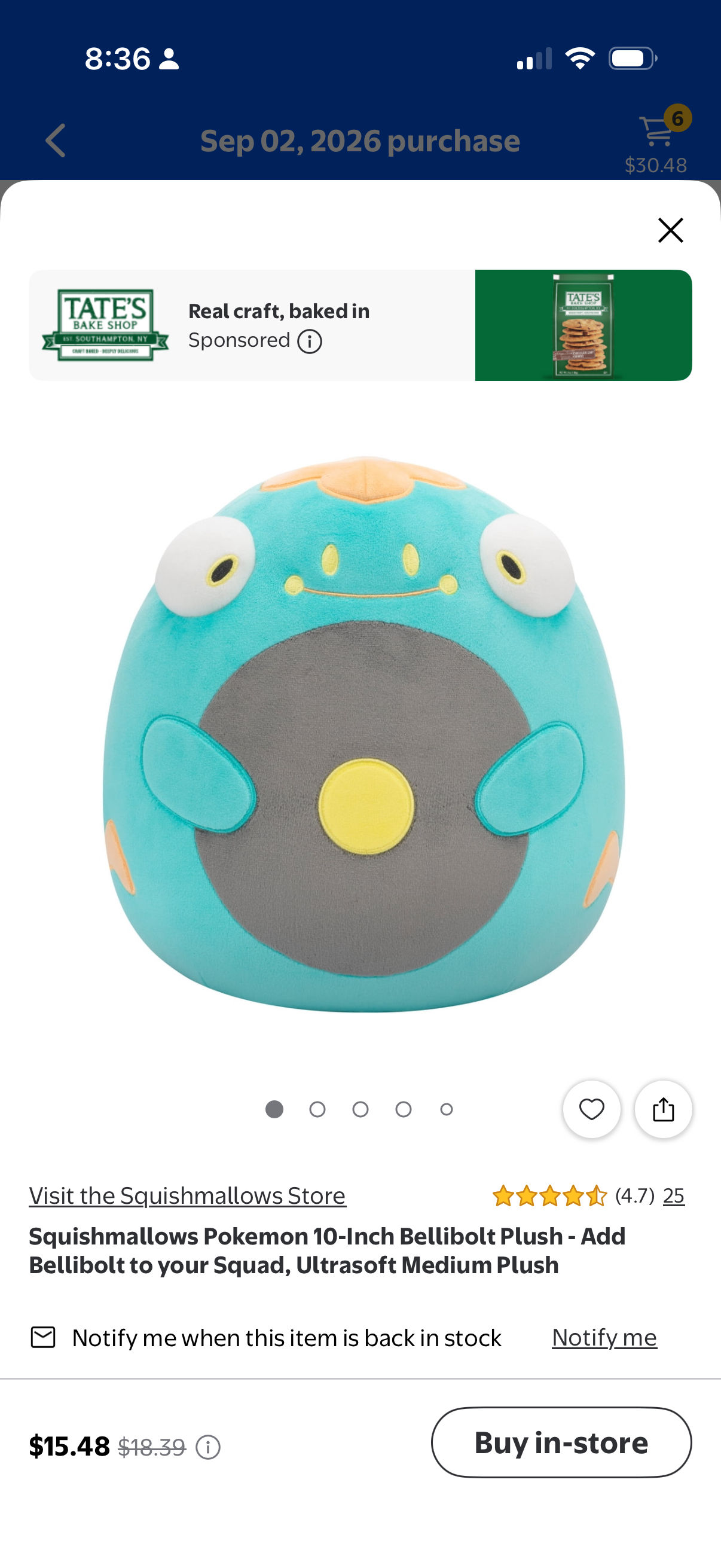 Pokémon 10" Squishmallow