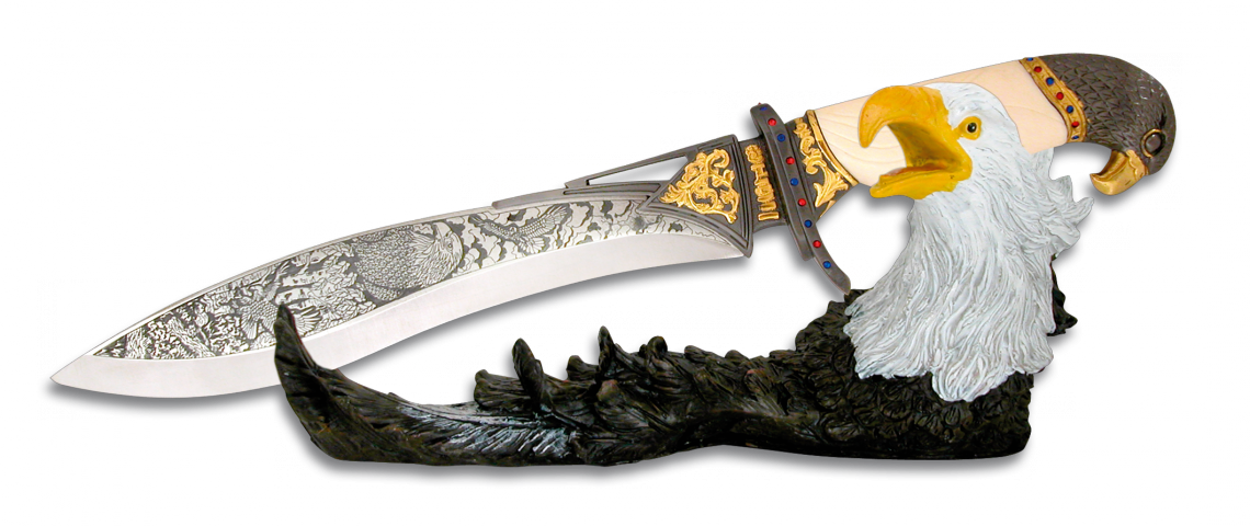 Cuchillo TOLE10 Decoracion.Resina.27 cm