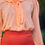 Thumbnail: Coral Dotted Blouse