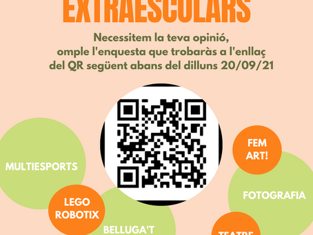 QUINES ACTIVITATS EXTRAESCOLARS US AGRADARIEN?