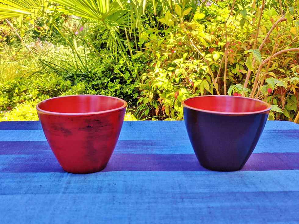 Thumbnail: Aizu Lacquerware - cups (set of 2)