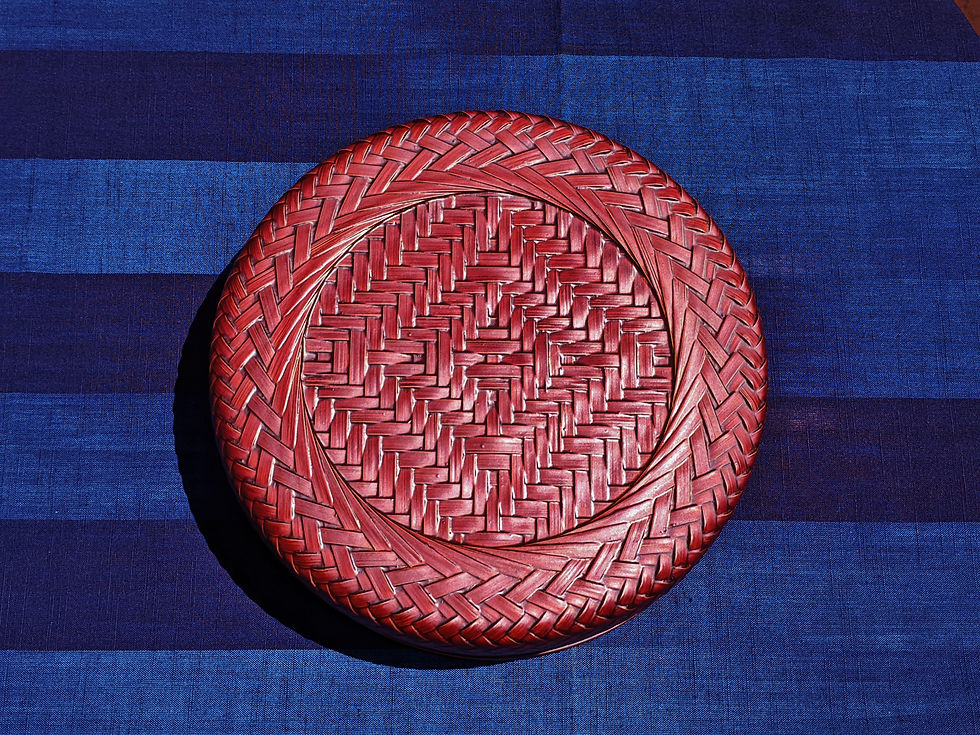 Thumbnail: Rantai Lacquerware - basket tray