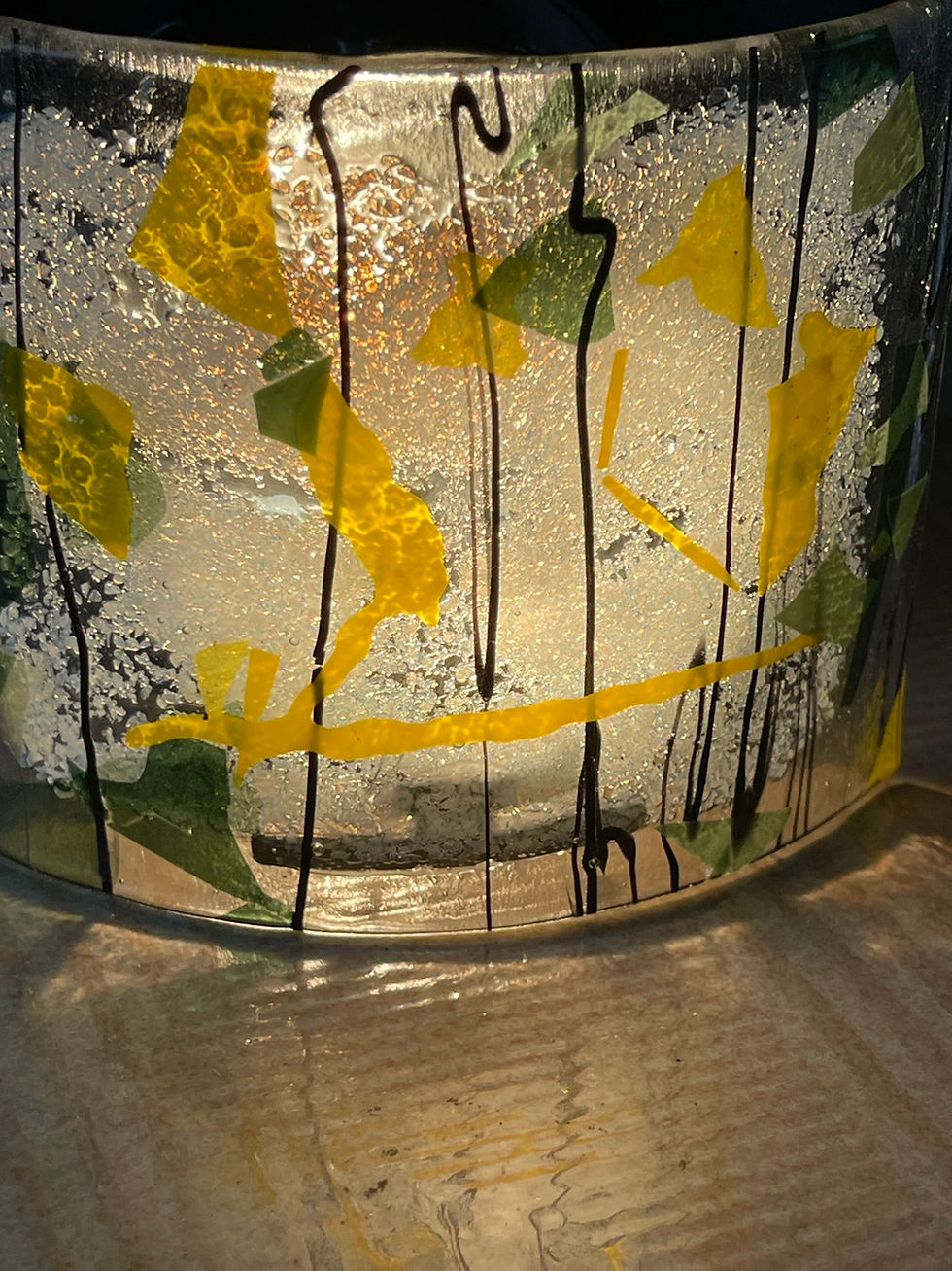 Thumbnail: Stained Glass Lights - curved 