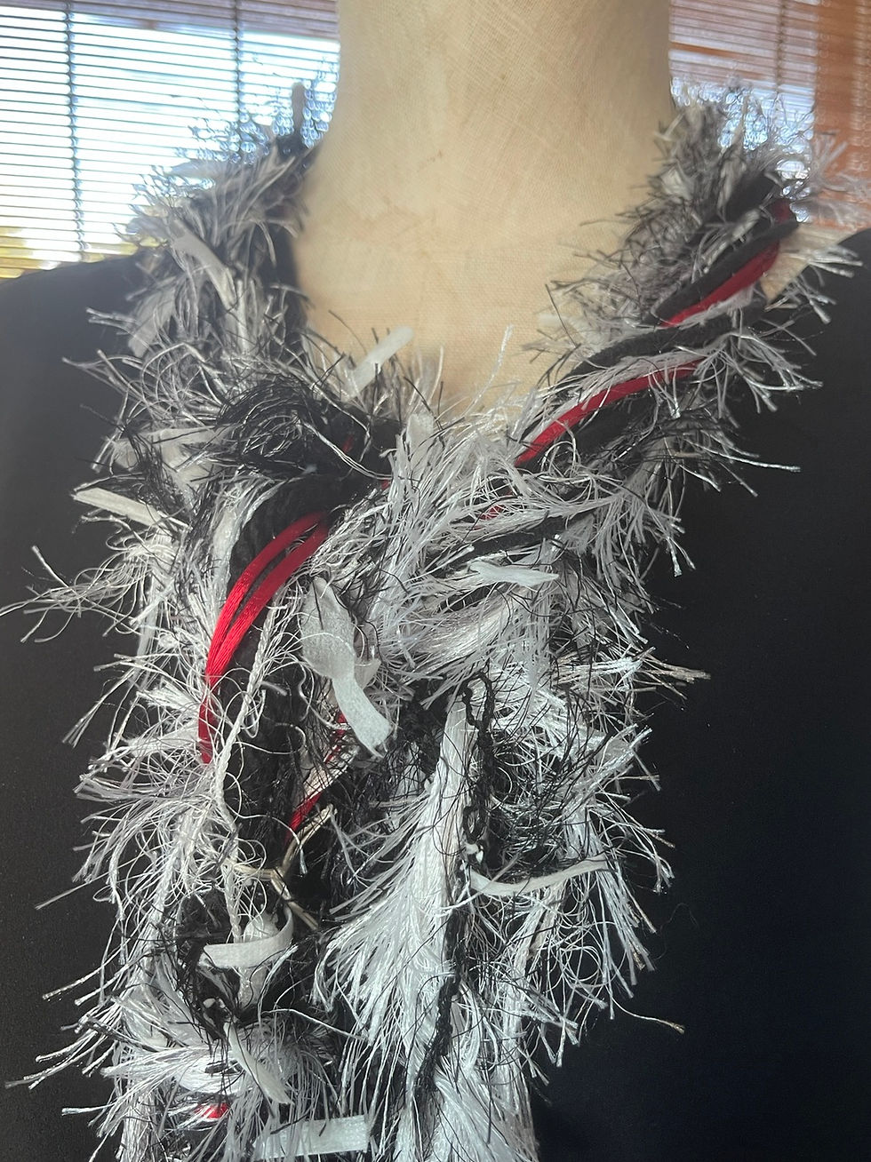 Thumbnail: Twisted Sista Fiber Scarf