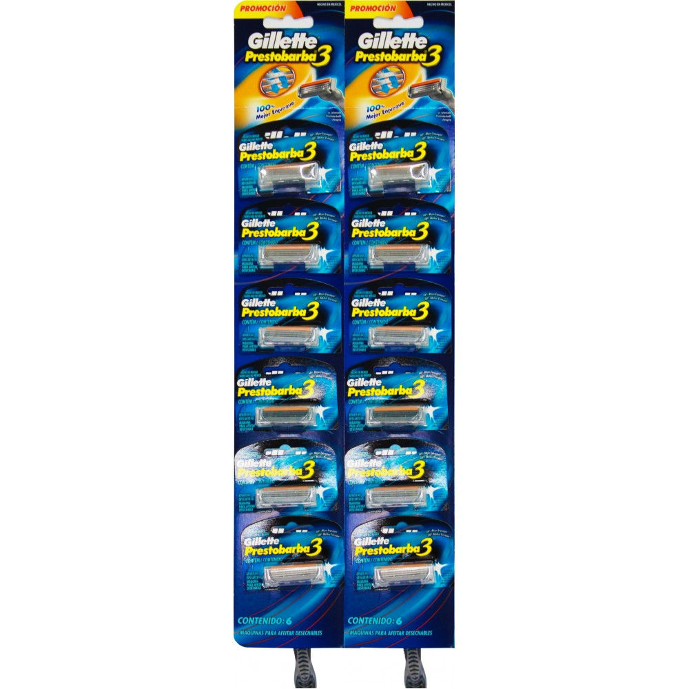 Prestobarba Gillette 3 hojas