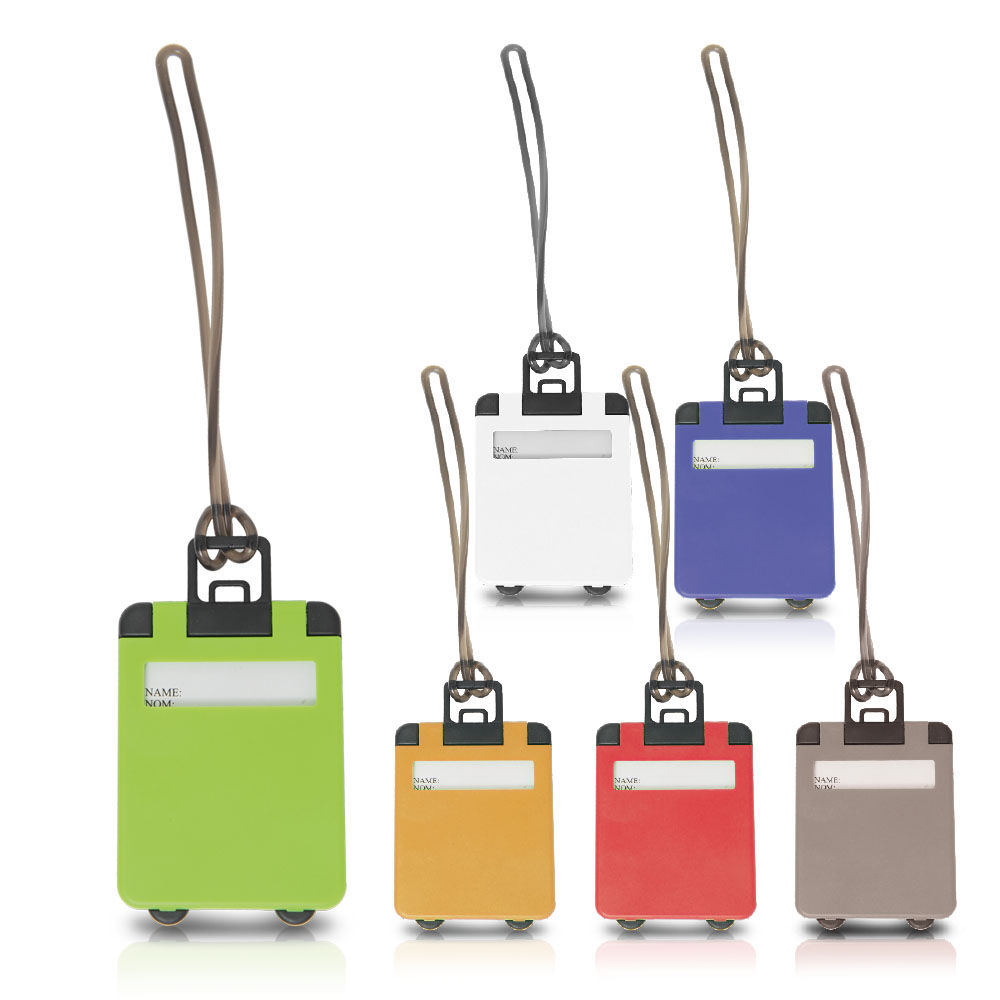 תגית - תג שם למזוודה מעוצב בצורת מזוודה