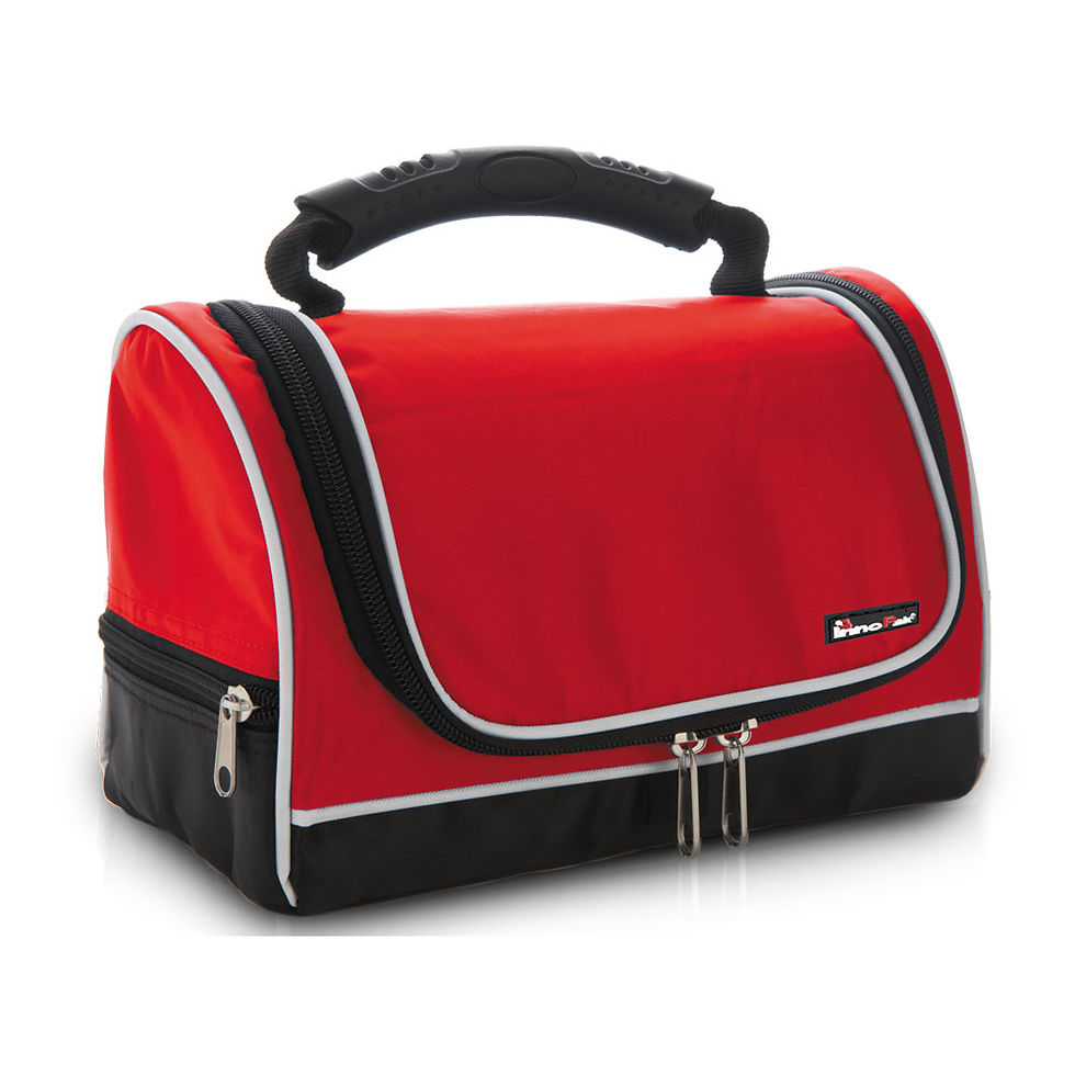 תמונה ממוזערת: פוג'י - צידנית אישית עם ידית נשיאה קשיחה ורצועת נשיאה אלכסונית ,    5 ליטר 24X14