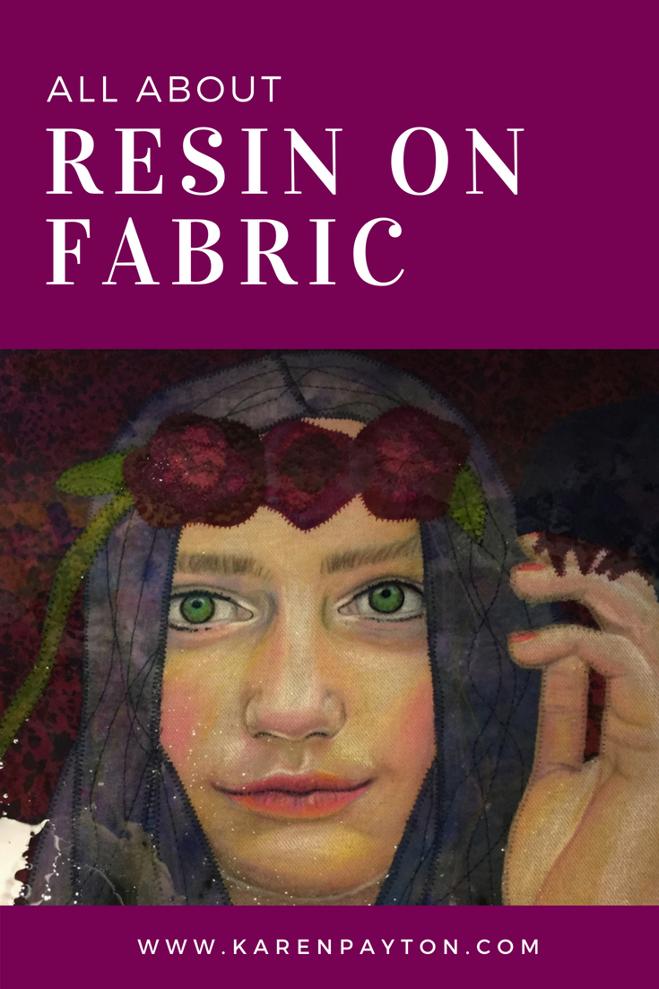 how to resin fabric