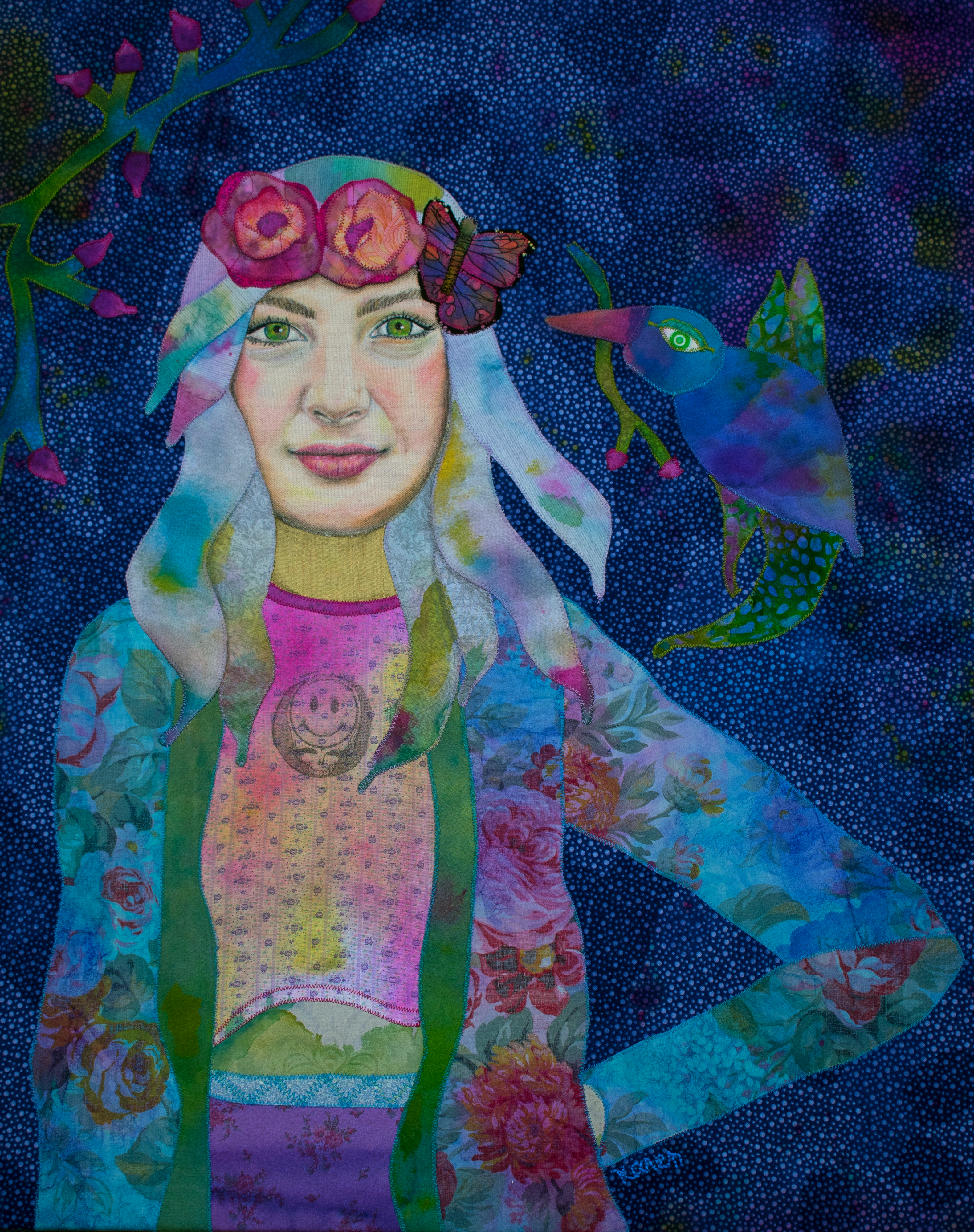 Girl with Kaleidoscope Eyes