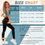 Thumbnail: SINOPHANT Leggings de cintura alta con bolsillos para mujer, pantalones capri d