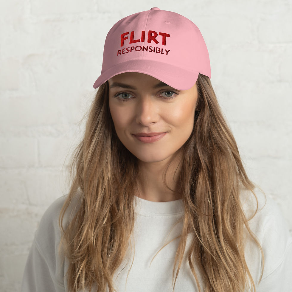 Thumbnail: Flirty Cotton Twill Hat