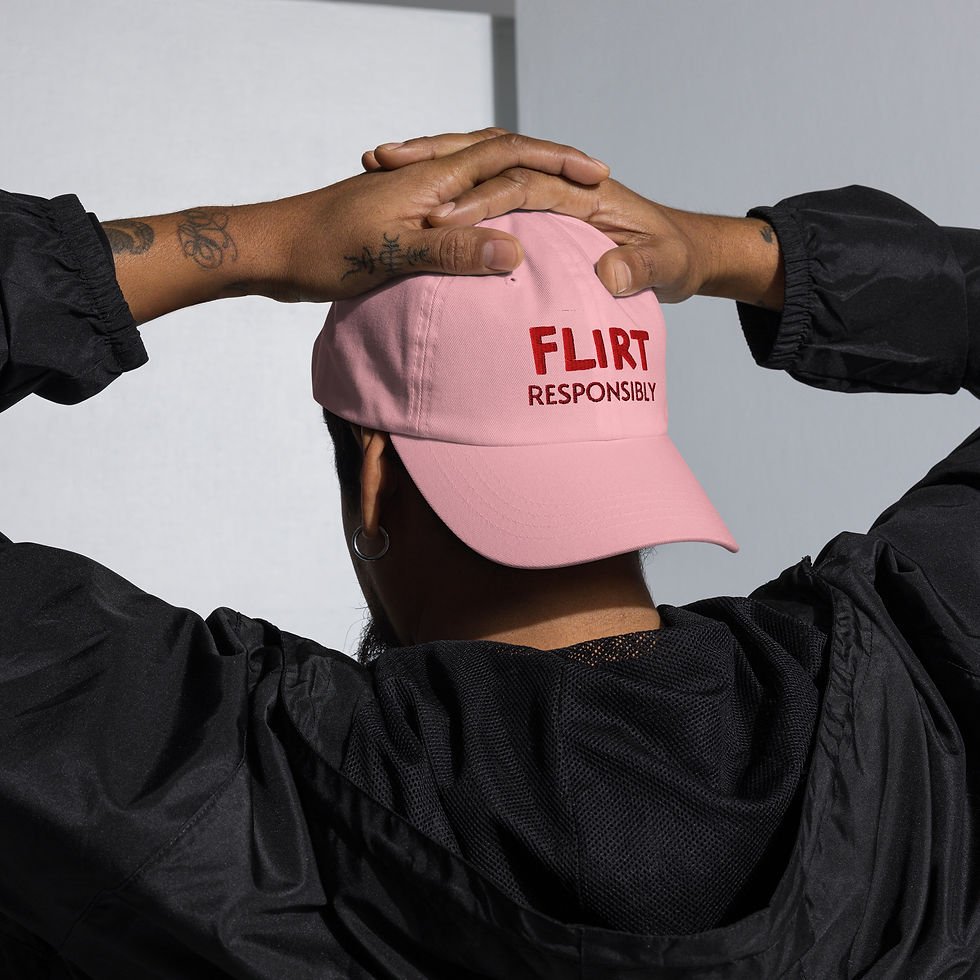 Thumbnail: Flirty Cotton Twill Hat