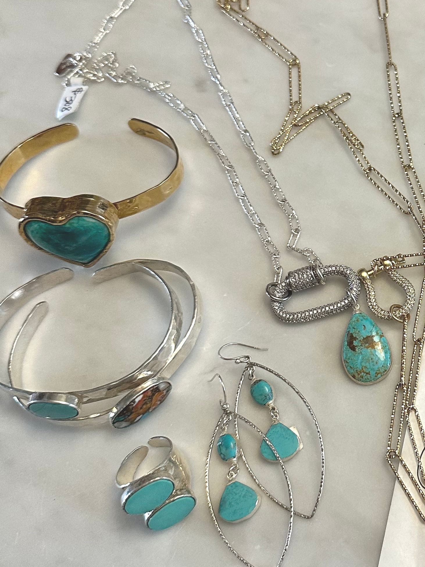 Beautiful silver jewelry