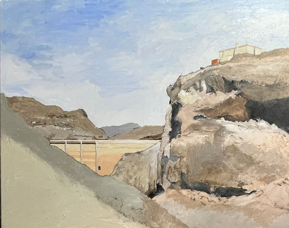 The mountains on Tenerife.