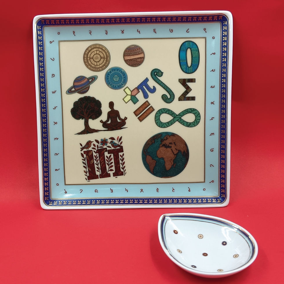 Thumbnail: IKS to IITs | Gifts to the World | Ceramic Platter